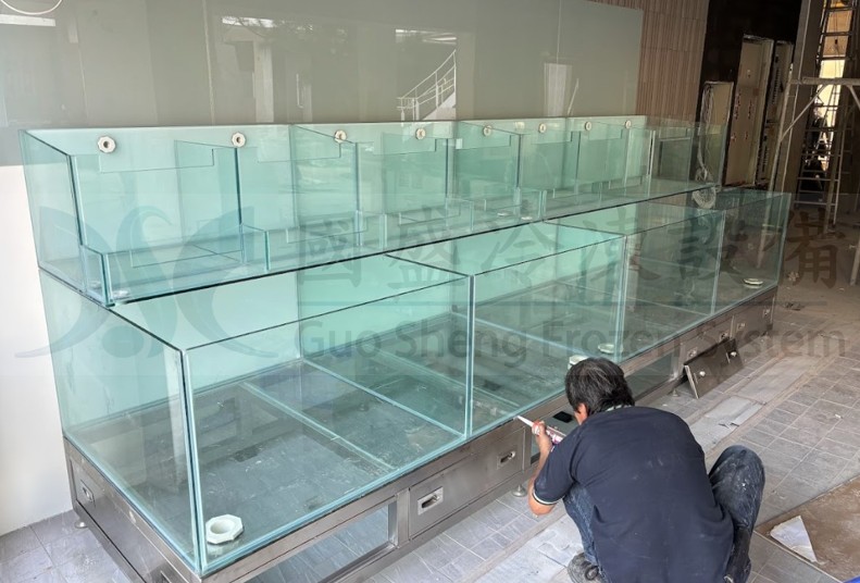 海產水族箱施工